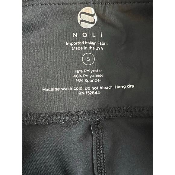 Noli Enchanted Ethereal Butterfly Black Colorful Leggings Small - Picture 4 of 9